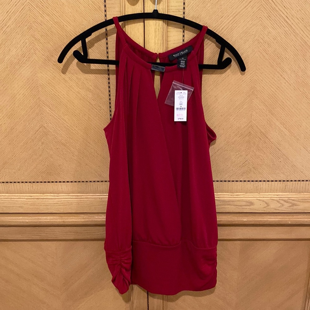 Never worn. Cute, WHBM sleeveless top.